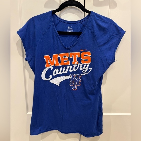 Nike Tops - Nike Women's Blue Mets Graphic Tee
